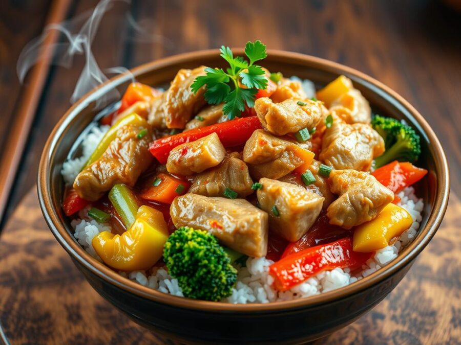 Chop Suey de Pollo