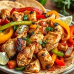 Fajitas de pollo fáciles