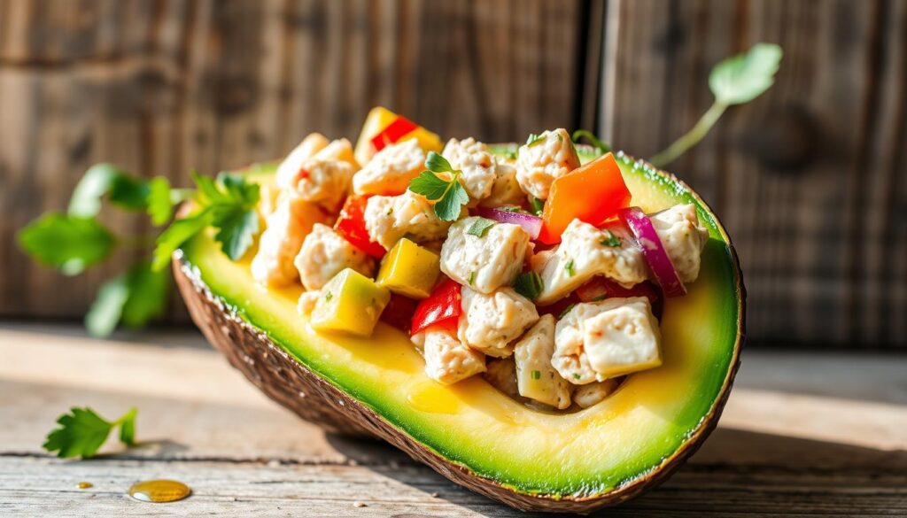 aguacate relleno nutritivo